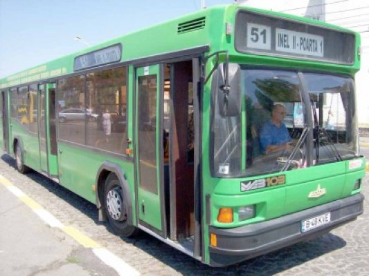 De Sfânta Maria, autobuzele 2, 44, 51 nu mai coboară la Poarta 1